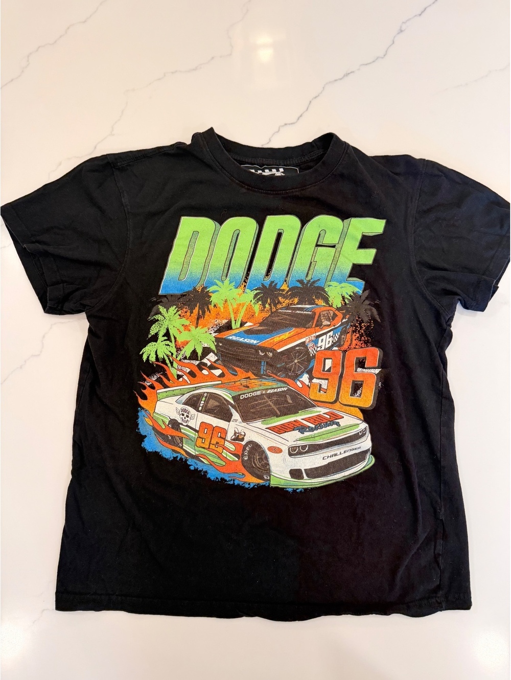 Dodge Reason 96’ Graphic T-Shirt Limited Edition Black Size Medium